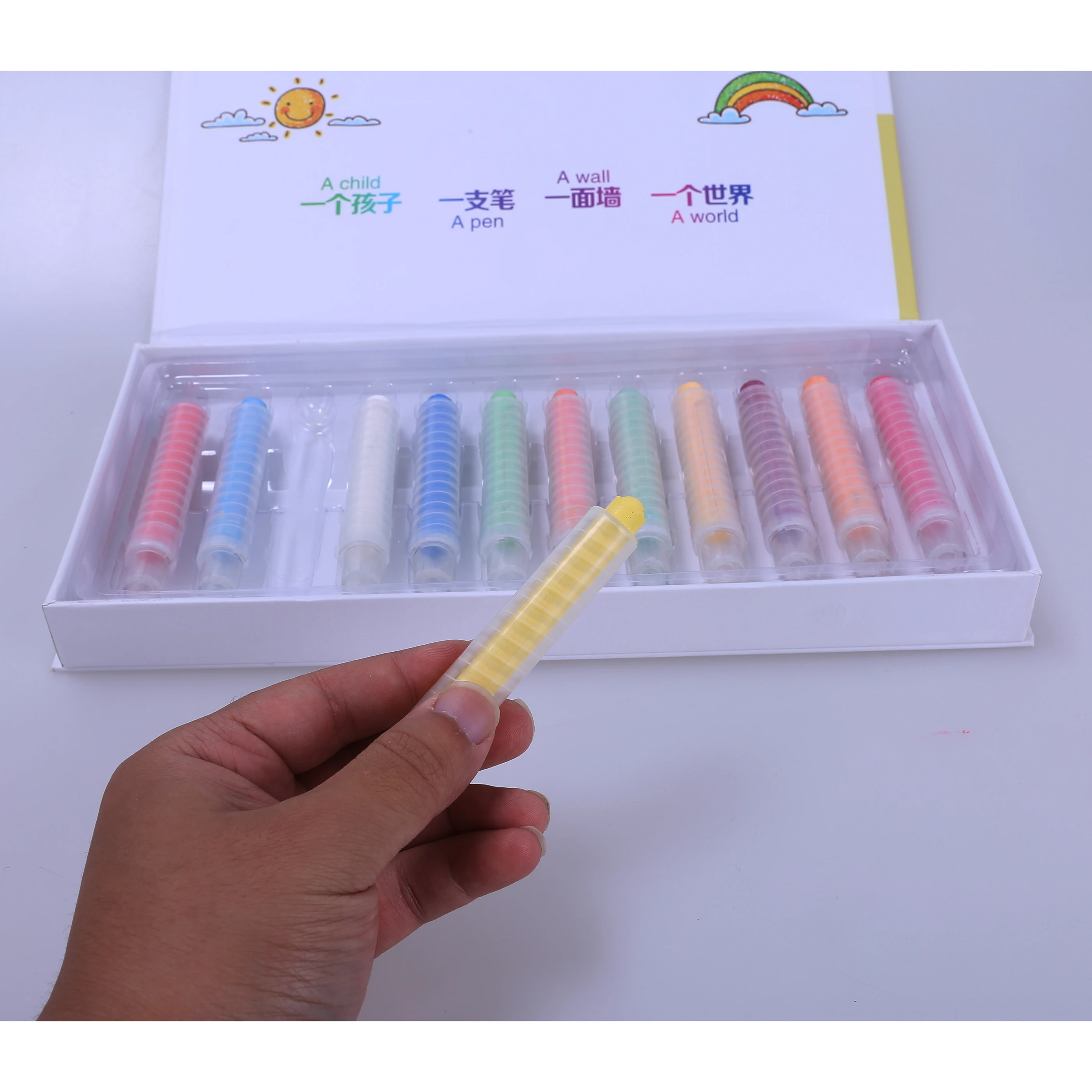 Большая скидка, Детские дудочки, нетоксичные разноцветные мелки, нетоксичные мелки для детей