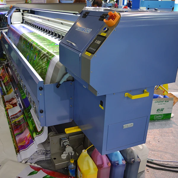 Challenger Printing Machine Konica Head Allwin Solvent Printer Flex Banner Printing Machine