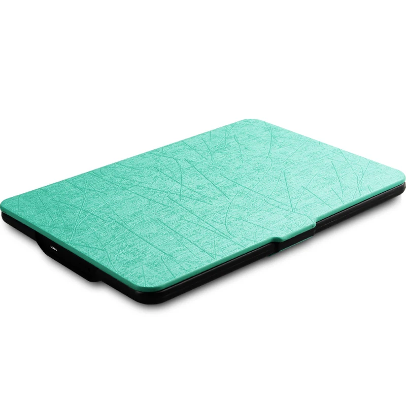 Ультратонкий кожаный чехол-книжка с подставкой для планшета Kindle paperwhite 4