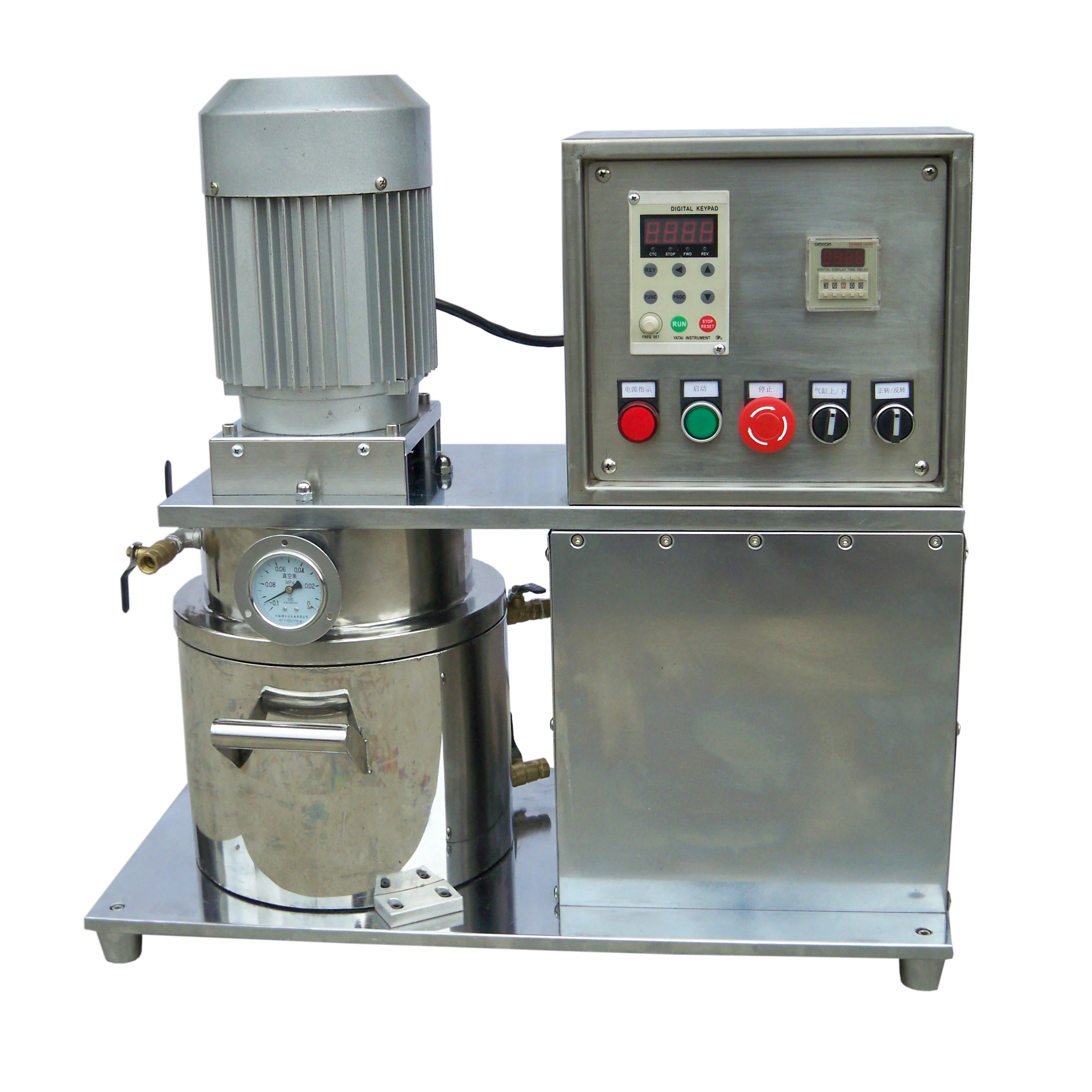 1L Vaccum Planetary Mixer Homogenizer with Programmable Controller
