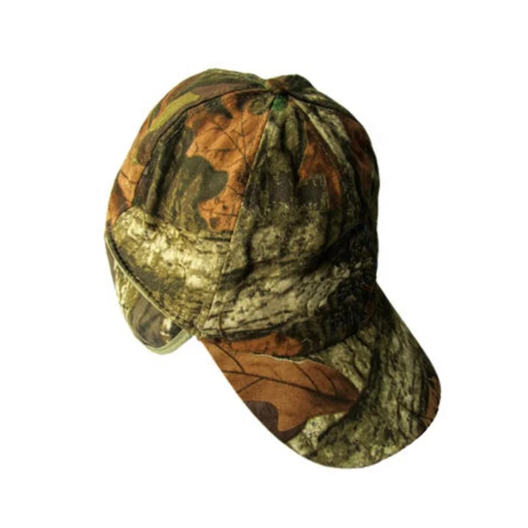 camo hunting hat with ear flaps