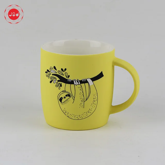 Whole Sale Price Bone China Ceramic Glazed Coffee Cup Mug with Handle