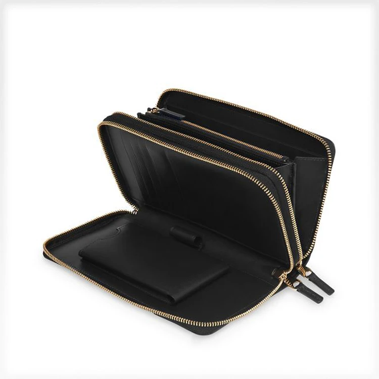 Kate Spade Purse: Black Zip Travel Wallet Bag