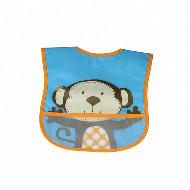 Экологически чистый одноразовый моющийся Антибактериальный PEVA водонепроницаемый детский нагрудник bib