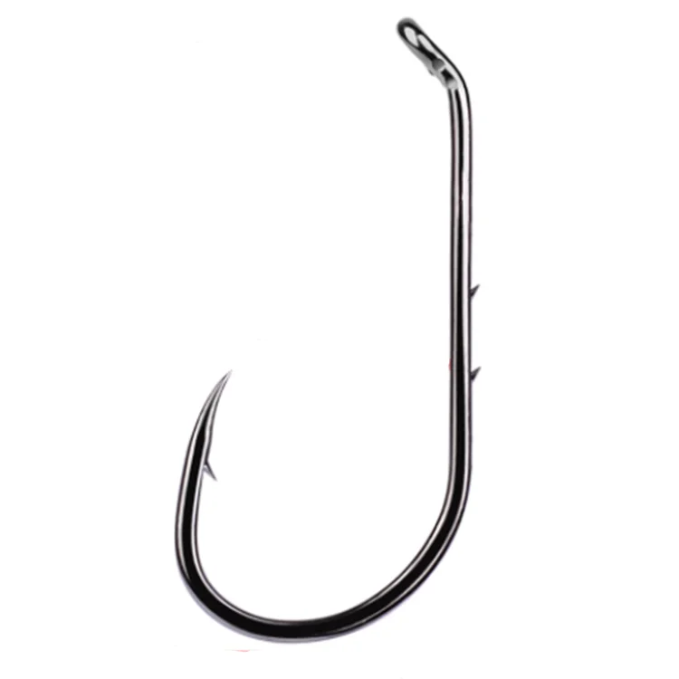 Treble Fishing Hooks Needlepoint 100pcs High Carbon Steel Treble