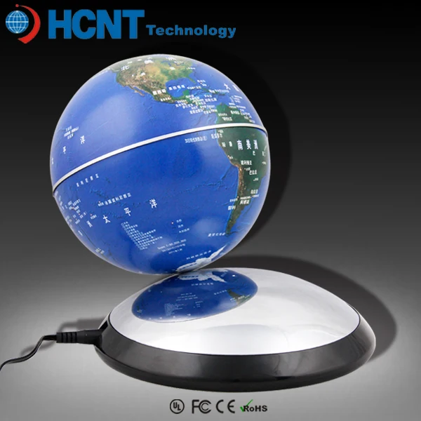 Suspended Floating Display Magnetic Levitating Rotating Globe
