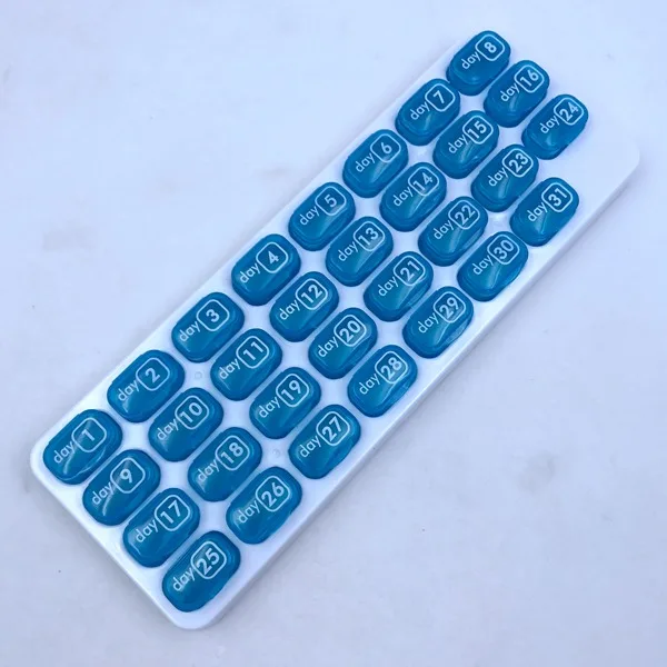 Дорожный 31 день, еженедельный ежемесячный органайзер для таблеток