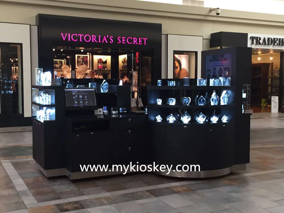 Элегантный индивидуальный торговый центр, Хрустальный киоск, дизайн для демонстрации инновационных продуктов 3D