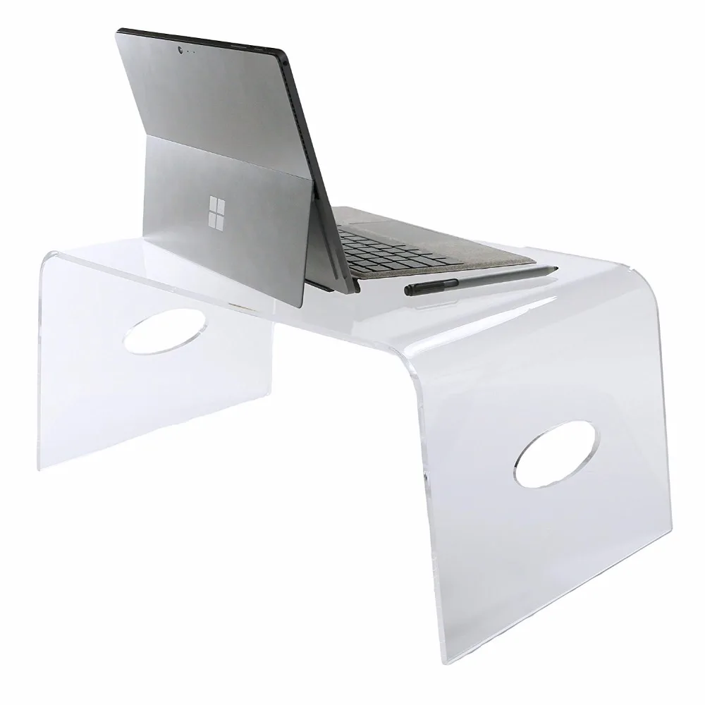 acrylic laptop stand for bed