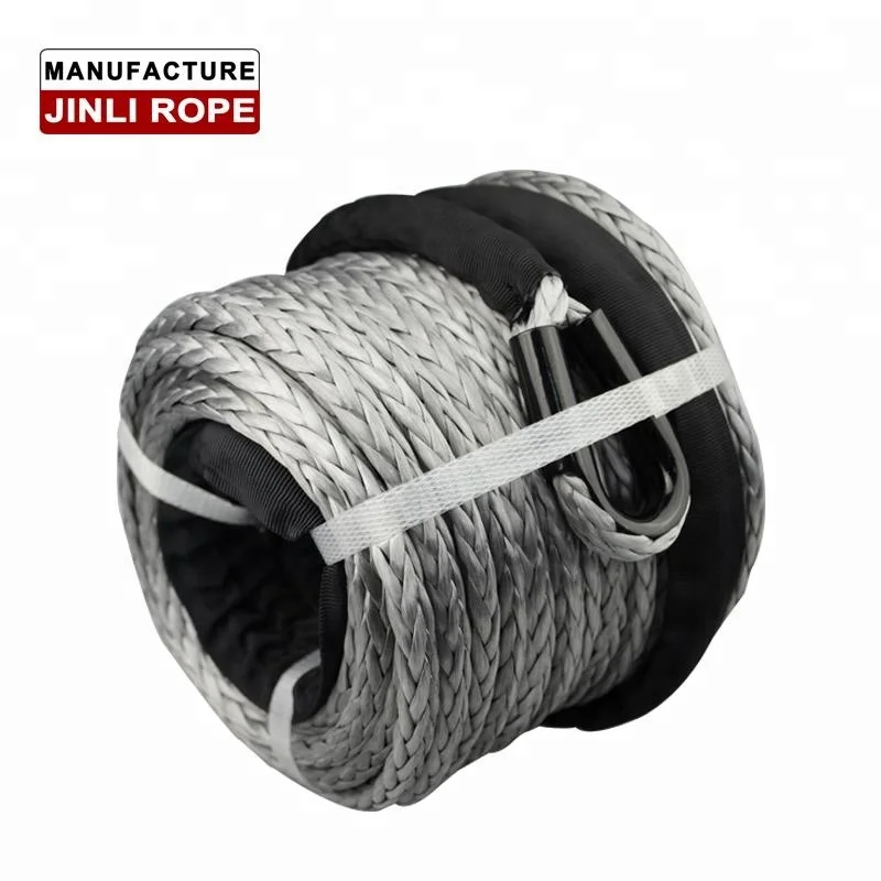 JL 28mx8mm,10mm,12mm synthetic UHMWPE 4x4 winch rope