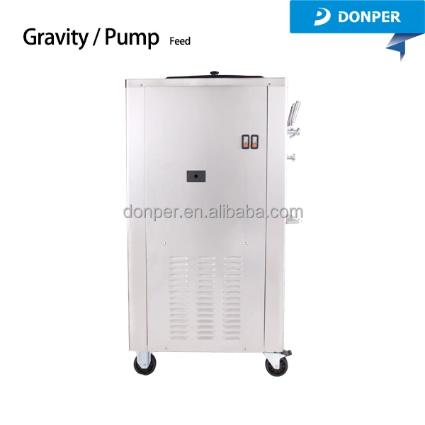 Donper Floor Model Pump Feed Soft Ice Cream Machine D880A