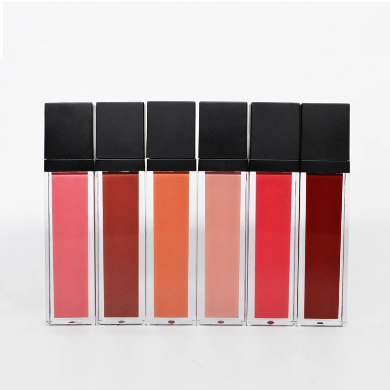 Оптовая продажа, набор матовых помад, стойкий блеск для губ