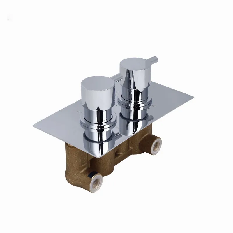 Modern Brass Concealed Thermostatic Shower System factory