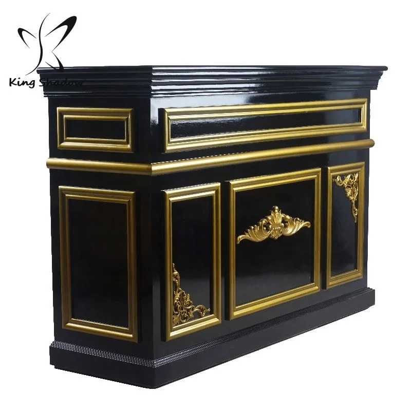 French Style Reception Desk - Vintage & Solid Wood