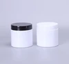 white jar with white lid