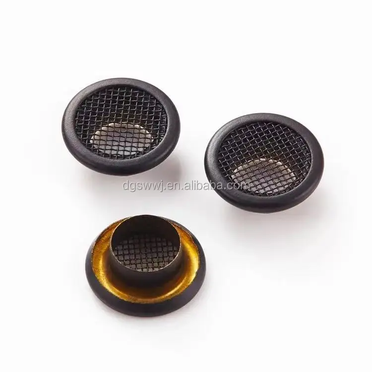 Оптовая продажа медная латунная железная алюминиевая нержавеющая сталь окрашенное металлическое кольцо для обуви бумажный мешок шляпа