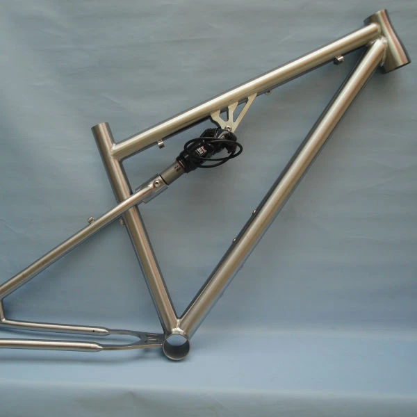steel full suspension mountain bike frame