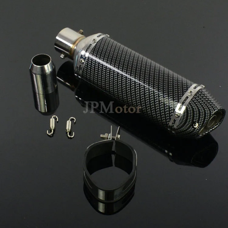 Jpmotor 51 мм углеродного волокна скутер выхлопных газов