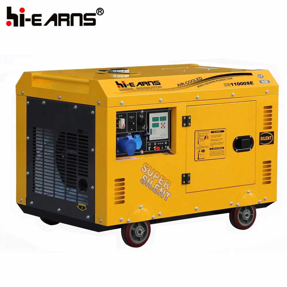 Hiearns Silent diesel Generator Power for Home diesel Generator 10 Kva 198 1100