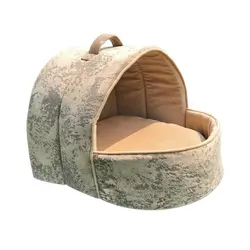 All-Season hot sale amazon outdoor plush animal shaped portable washable pets dog beds mat and houses