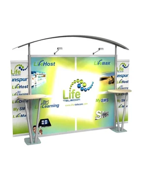 Modular exhibition booth backdrop stand 10x10 trade show display