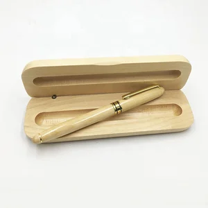 Custom Engraved logo High Quality Luxury Calligraphy Fountain Pen Gift Set VIP Woo Fountain Pen
