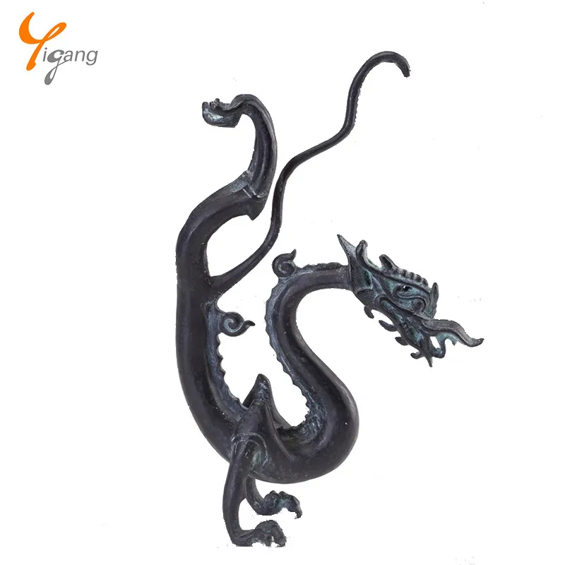 ドラゴンブロンズ像有名ドラゴン彫刻ホームデコレーション模造