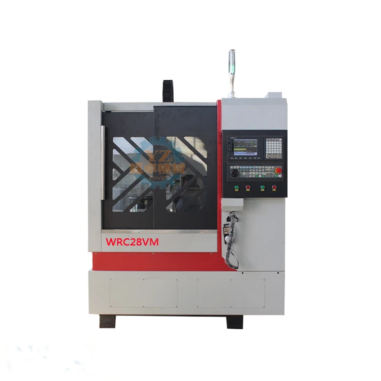 TZ CNC Wheel Retreading Machine WRC28VM Special Lathe for Repairing Car Wheel Hub
