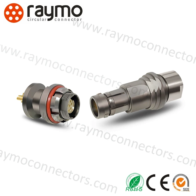 U Series Push Pull Circular Connector IP68 Waterproof Connector Fischers Ultimate Series UP01 UR01 UR02
