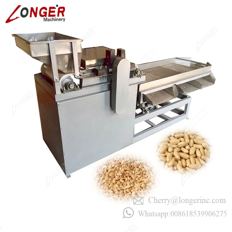 Commercial Walnut Chopper Macadamia Hazelnut Dicing Pistachio Crushing Cashew Nut Cutting Peanut Chopping Machine Almond Crusher