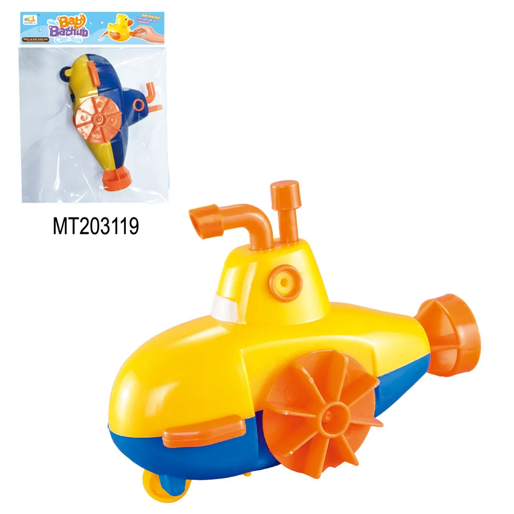 Mini Plastic Steamboat Car Plane Water Swimming Bath Wind up Toy Boat