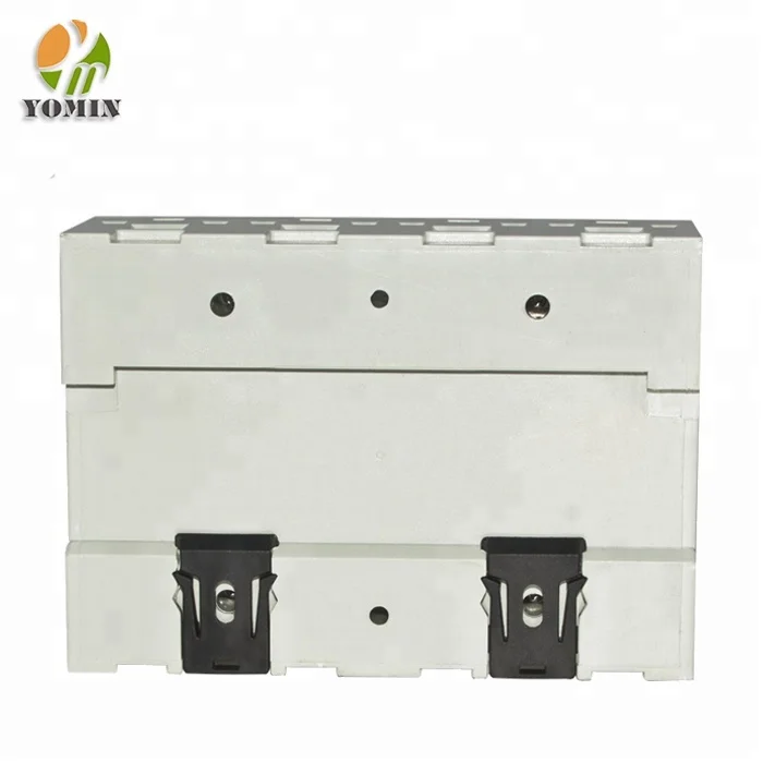 Current Transformer Connect Din Rail Three Phase Four Wire LCD Display Electronic Energy Meter