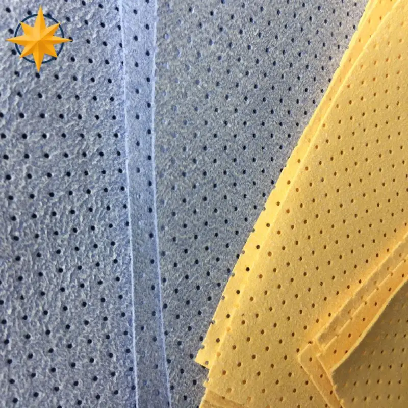 Оптовая продажа Красочные Модные нетканые ткани без запаха толстая ткань из микрофибры Нетканая для