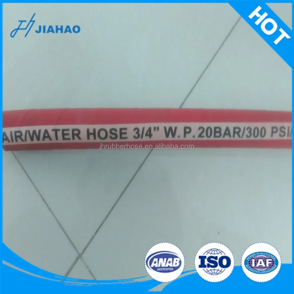 High Temperature Resistant WP 20 bar and BP 60 bar Fiber Braided Flexible Heat Resistant Rubber Hose 6mm