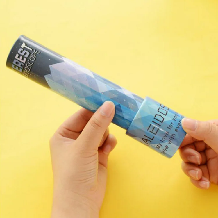 Красочный калейдоскоп, картонные животные, классические игрушки, 3D калейдоскоп, игрушки