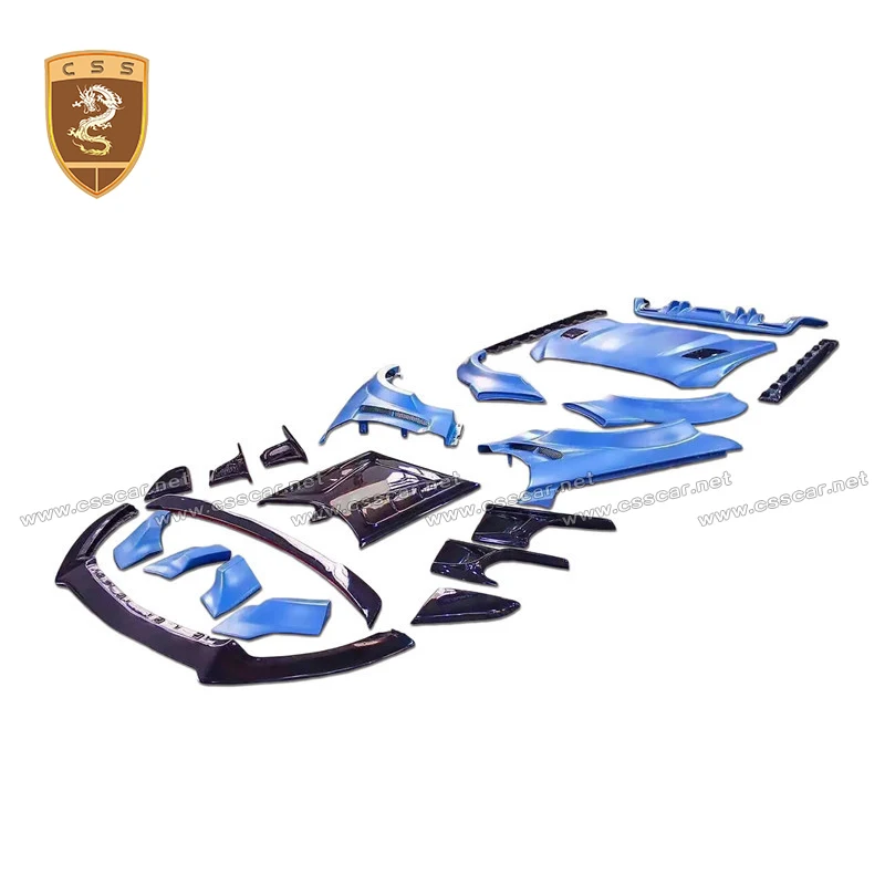 New Arrival CSS Design Oem Body Kit 2015 Mustang Fiber Glass Wide Body Kit