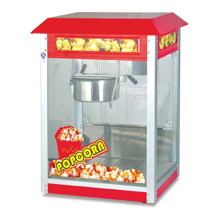 Popcorn Poppers,Popcorn Machine Commercial Electric Pop Corn Maker Popper Party Red 8Oz 1360W UK Stock 