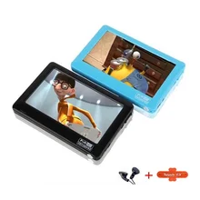 HD Touch Screen 8gb MP4 MP5 Player With Speaker Av Out Game Console 4.3 MP4 MP5 Player FM Radio MP4 Recorder Mini Music Player