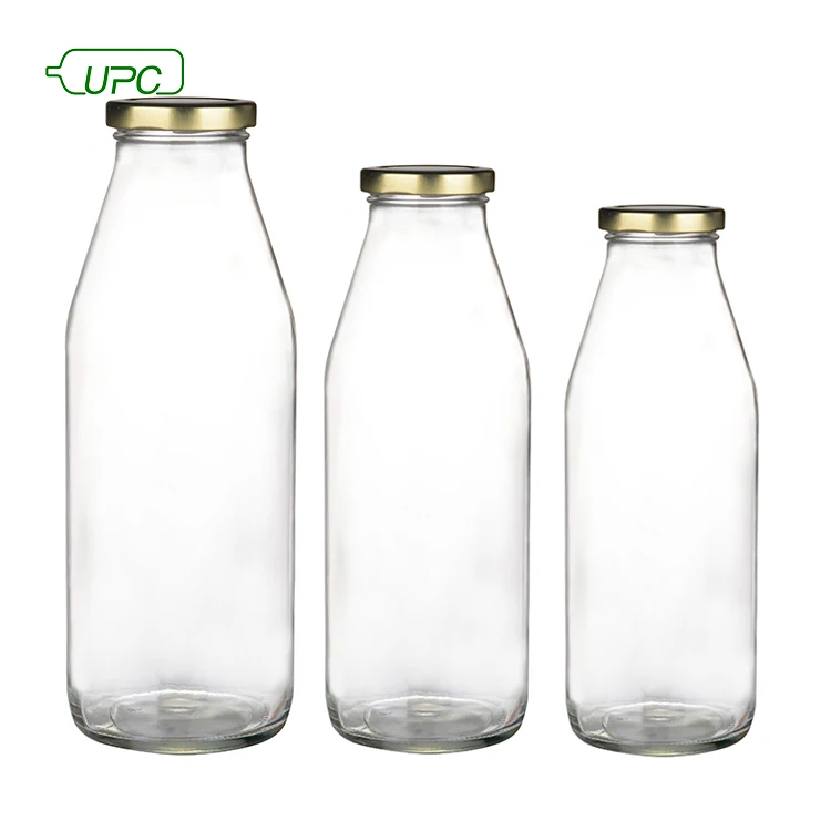 Glass juice bottle 1000ml(1l), TO-43 - 1183pcs.