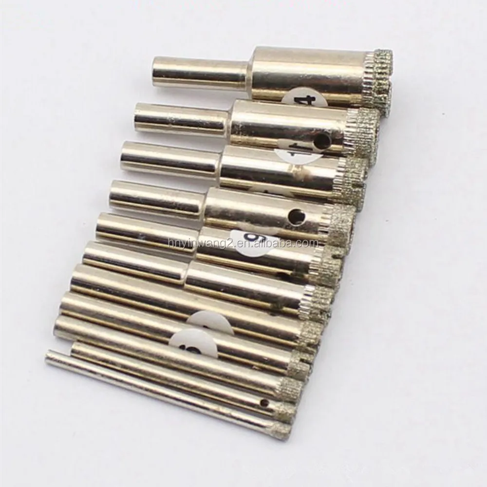 Sintered Diamond Core Drill Bit For Glass / Tile Hole Saw - Buy ...