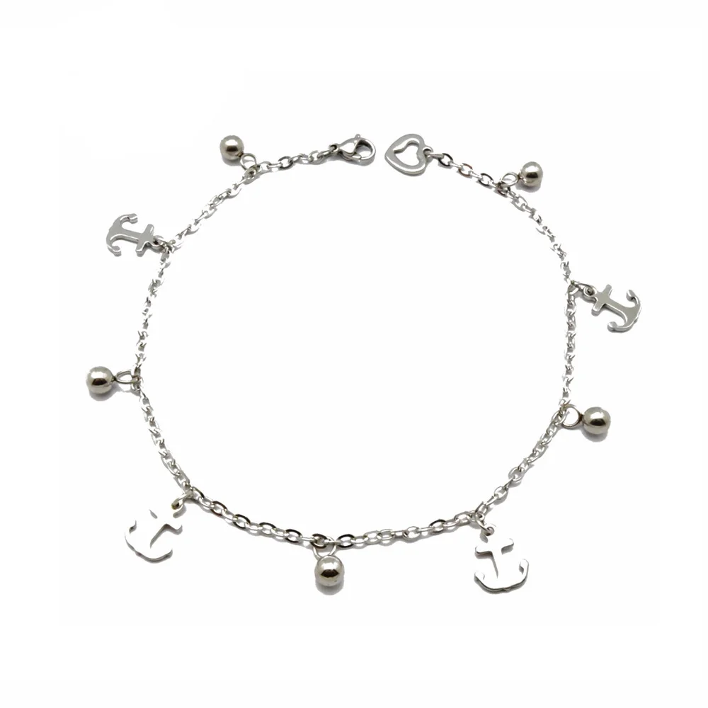 Buy > black anklets for single leg silver > in stock