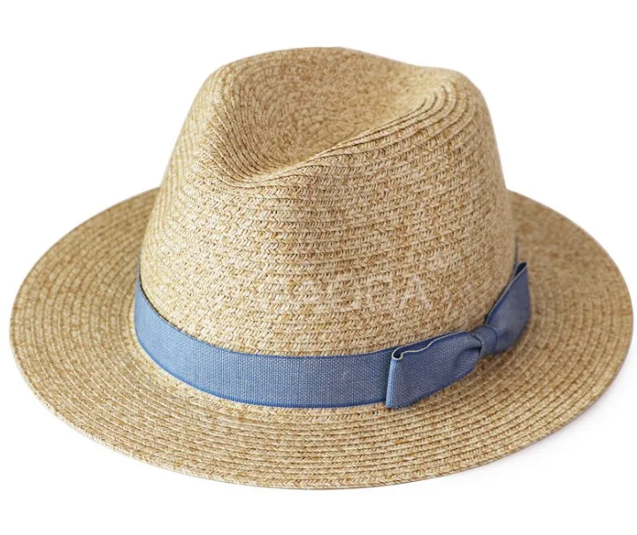 panama hat blue band