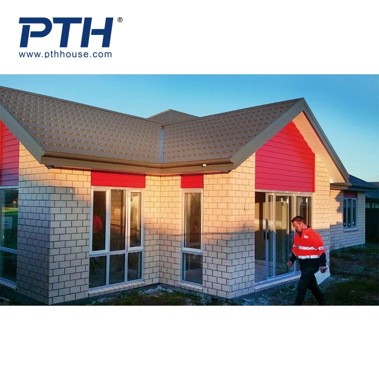 PTH Modern Design Prefabricated House Prices Competitive Light Steel Villa