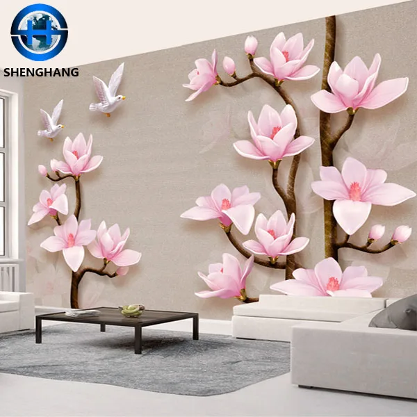 Damask 5d Wallpaper Designs Flower Pattern Great hd 8d Effect in China Cheap Price Wholesale
