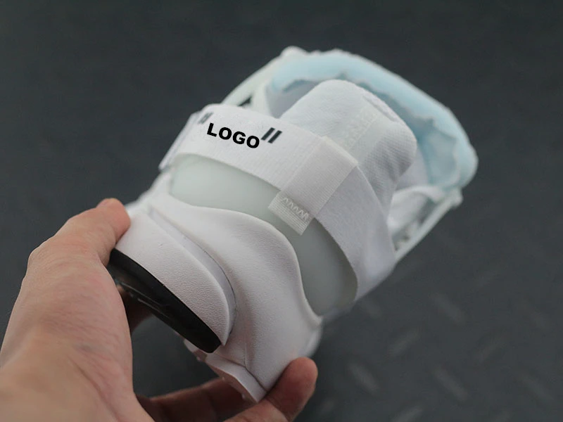 Custom Never off Color Brand Design Running Shoes,  White and Black High Quality Sneakers