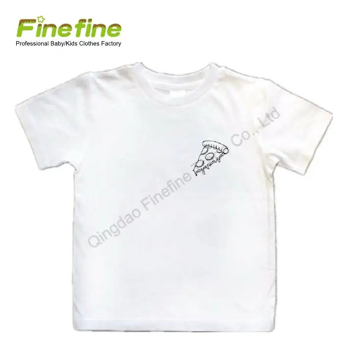 
От 1 до 7 лет летние, органический хлопок одиночный Джерси 160gsm для малышей и детей постарше футболка 