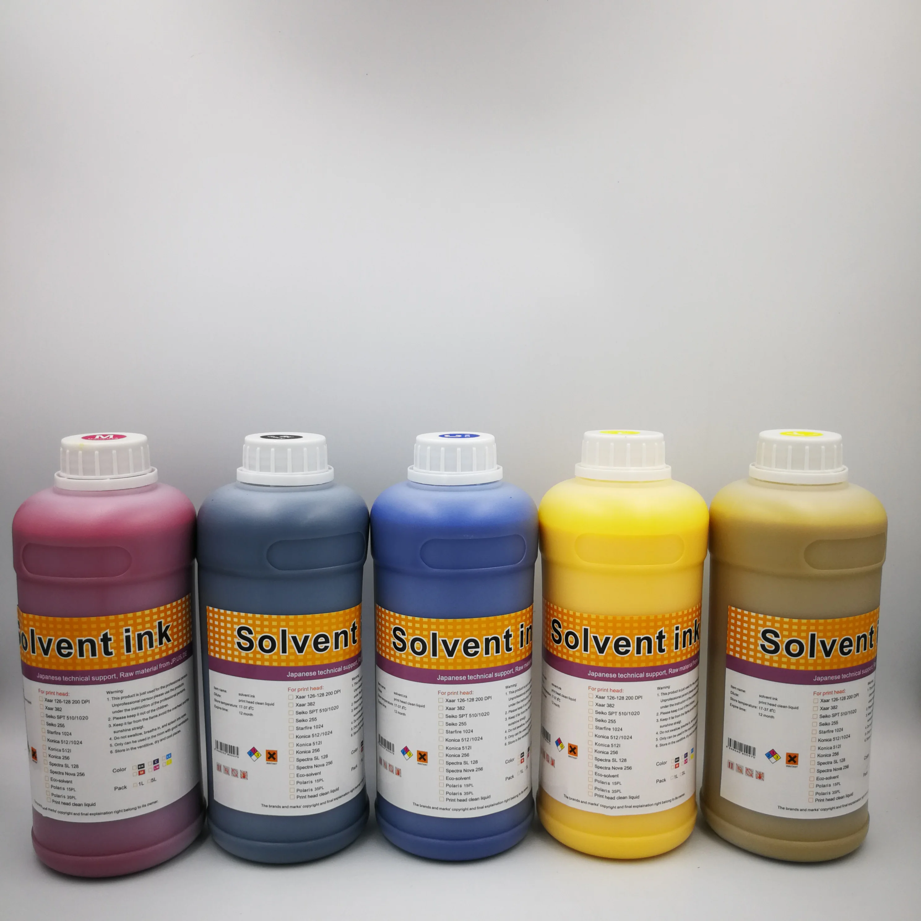 1 Liter Eco Solvent Ink For Epson Dx5 Dx7 Xp600 I3200 Solvent Printer
