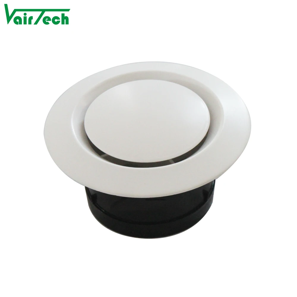Kitchen Use Ventilation Round Disc Vent Plastic air Diffuser