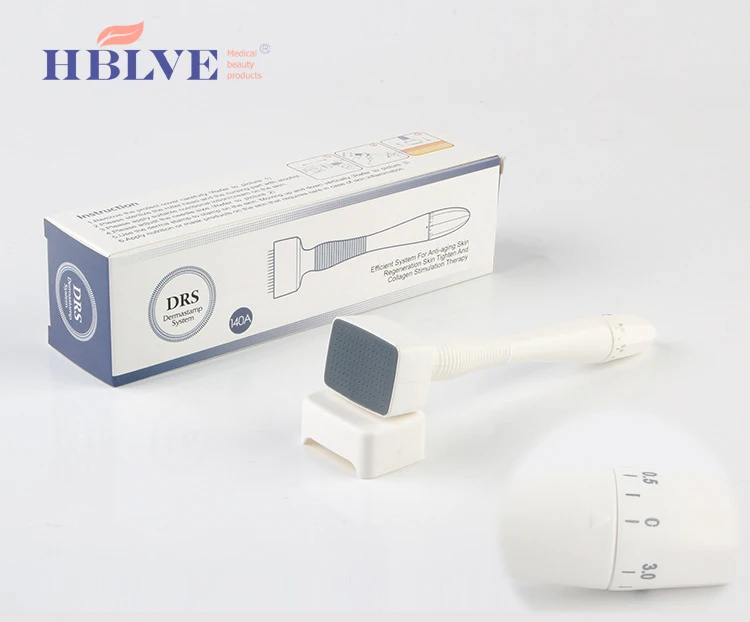 Прямая продажа с фабрики, оптовая продажа, ролик для завивки кожи, регулируемый Дерма-штамп для лица и тела