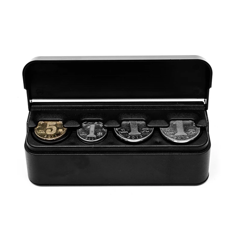 SN-Z-013 удобный складной маленький карманный органайзер для монет на дверь автомобиля